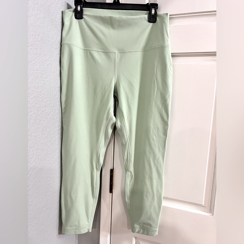 Lululemon light green leggings